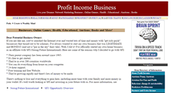 Desktop Screenshot of profitincome.biz